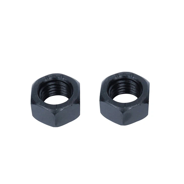 High Strength Black Oxide DIN934 UNC Hex Nuts