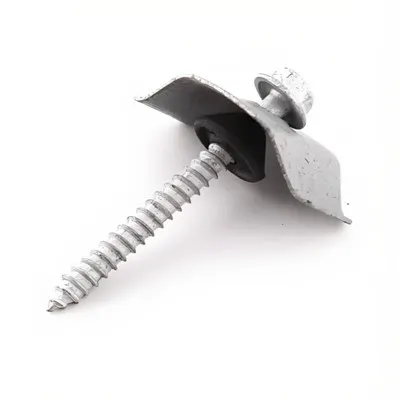 Vis de taraudage auto assemblé avec une rondelle EPDM Galvanisé